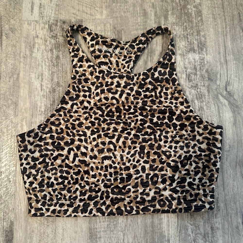 Outdoor Voices SweatTech Crop/Sports Bra size Small